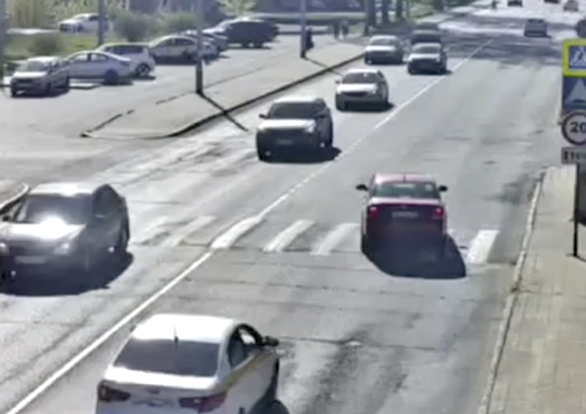 Наезд на пешехода в Орехово-Зуево зафиксировали камеры системы «Безопасный регион»